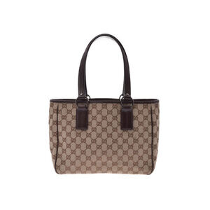 Gucci handbag beige brown GG canvas leather
